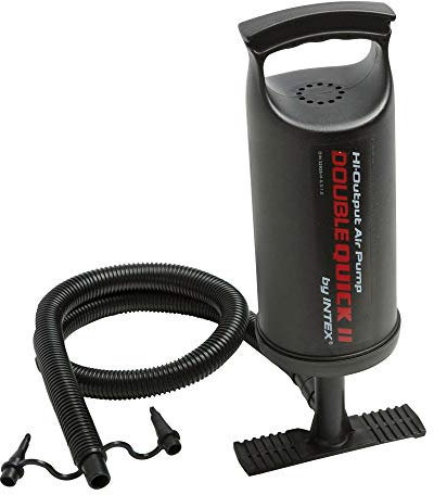 URBN-TOYS Dual Action and Hand Pump Blow Ups Air Inflatables Car and Bike Tyres Airbeds (Hand and Foot Pump Foot Stand)