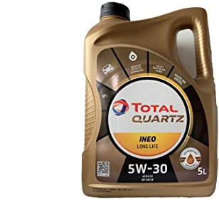 Total 181712 Quartz Ineo Long Life 5W-30 Motorenöl, 5 Liter