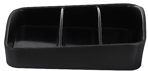Luxshiny Sugar Sachets Tea Bag Divided Storage Organizer Tea Packet Box Reusable Food Packet Storage Containers Sugar Packet Holder Station Bin for Kitchen Pantry Black 1 Coffee Station Organizer