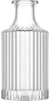 VASANA 250ML Vetro Chiaro Diffusore Bottiglie Vuote Ricaricabili Diffusore Vasi Accessori di Profumo Uso per Conservare Oli Essenziali Diffusori DIY Progetti Artigianali Festa di Nozze