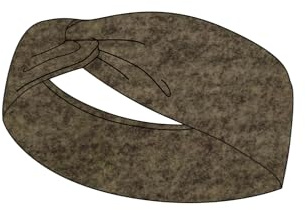 Buff Headband Merino Fleece Unisex Adults