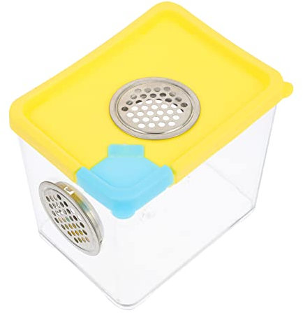 HAPINARY Transparente Reptilien Aufzuchtbox Für Spinnen Und Kleintiere Praktische Fütterungsbox Mit Optimaler Belüftung Und Beobachtungsmöglichkeit