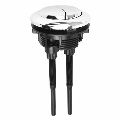 Botón redondo de doble descarga para inodoro, botón de cisterna de inodoro de 48 mm, accesorios de repuesto para reparación de tanque de agua de inodoro de baño (paquete de 1)