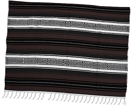 TOPPERFUN Mexikanische Decke Weich, aus Polyester Baumwolle