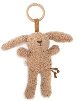 Jollein Babyspielzug Bunny Riverside - Zum Aufhängen - Kinderwagen Spielzeug - Babyschale Spielzeug - Kinderwagen Zubehör - Hase