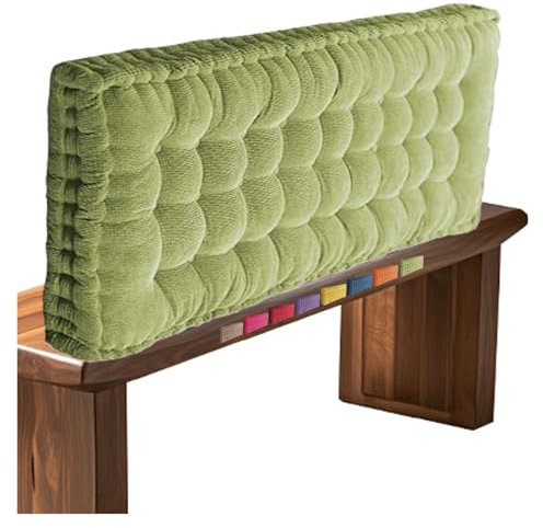 MCNDSI Bankkissen Sitzkissen Bank Bankauflage für Sitzbank Outdoor Sitzauflage für Fensterbank Rechteckiges Bankpolster Gartenbank Auflage(#1,35x16inch/90x40cm)
