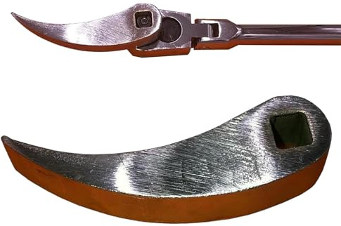 Generisch Crowbar Adapter Top Tools, Crowbar Wrench Adapter, Extra Strong Crowbar Suitable for 3/8 Inch Ratchet, Heavy Pry Bar for Large Tools, Difficult Tasks