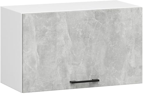 AKORD Mueble de Cocina Colgante para Campana | Mueble de Cocina | Modular OLIWIA W60 | Espacioso | Resistente | Adecuado para Cualquier diseño | como Parte de un Conjunto | Blanco