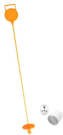 Aymzbd Golf Flagstick and Cup Golf Pin and Cup Set Portable Putting Green Flag Stick Golf Flagpole for Lawn Yard Practice Men Women, Orange