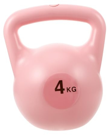 BESPORTBLE Pesa Rusa Ajustable De Agua 4kg para Yoga y Ejercicio Casa Mancuerna Portátil Mango Ergonómico Equipo De Fitness para Mujeres Adecuado para Tonificación y Flexibilidad