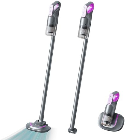 BEOSIOR Cordless 3-in-1 Vacuum Cleaner, 120W 8500PA Detachable Handheld Vacuum Cleaner, 3 Modes, Type-C Rechargeable, 3-Layer High-Efficiency Filtration