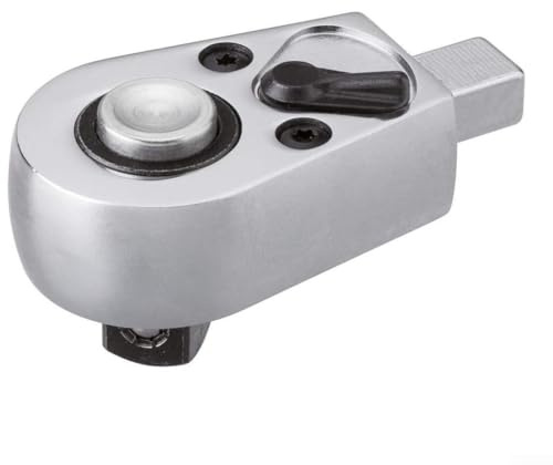 Chiave a cricchetto aperta da 9 x 12 mm con impugnatura a sgancio rapido ben progettata e scala di coppia trasparente, struttura in acciaio temprato per una precisione (127 mm)