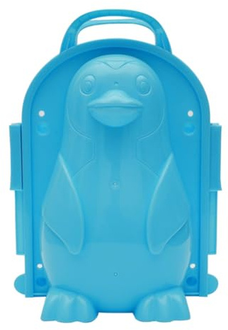 Uanqfegy Moule à Neige Pingouin 3D, Joli Moule à Sable pour Jouer la Plage, Jouet d'hiver en Plein air pour Enfants, Couleur aléatoire