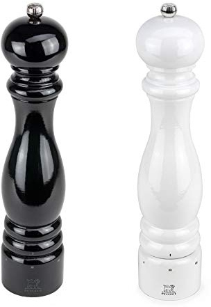 Peugeot Paris u' 'select lacca sale e pepe, 30,5 cm nero e bianco