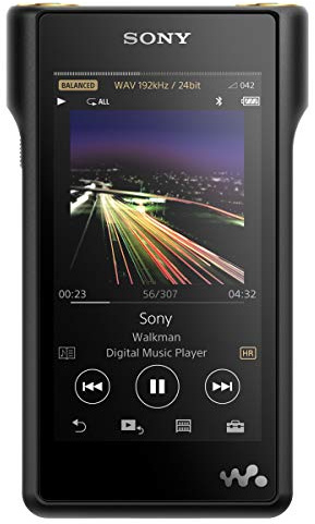 Sony NW-WM1A 128GB Premium Walkman - Digital Music Player with Hi-Res Audio, Black
