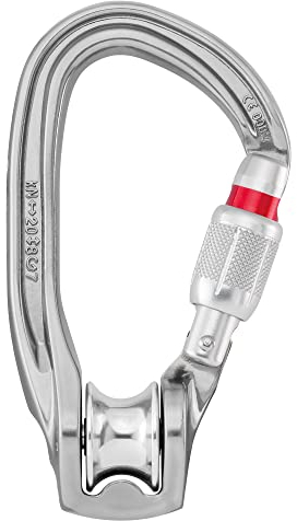 Petzl rollclip Z screw-lock Umlenkrolle P75 SL, Einheitsgröße