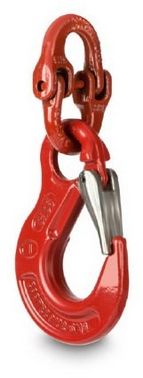 Kern YHA-01 Haken mit Sicherheitsverschluss, Stahlguss verzinkt und lackiert bis 1t