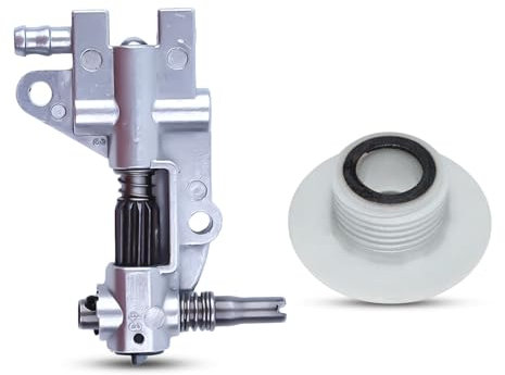 Haishine Olio Drive Pompa Ingranaggio a vite senza fine Kit per Chinese Motosega 5200 4500 5800 52cc 45cc 58cc Pezzi di ricambio