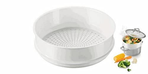 Tescoma 423010 Cestello per Cottura a Vapore, Plastica