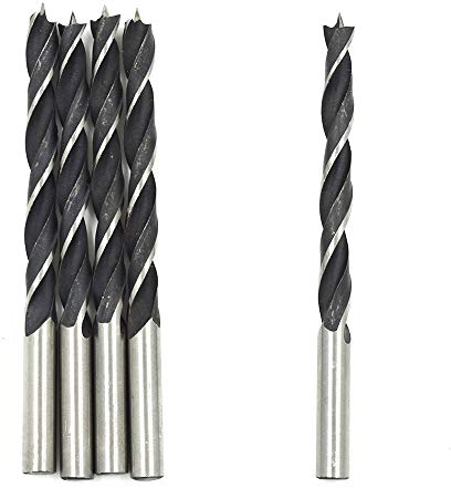 Tsnamay 7 mm Holzbohrer, Dreipunktbohrer, 5 Stück