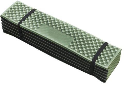 Picknickmatte Strandmatte Faltbare Isomatte Outdoor Ultraleicht Schaumstoff feuchtigkeitsfest Campingmatte für Wandern/Camping/Park/Festivals 57x190cm (grün)