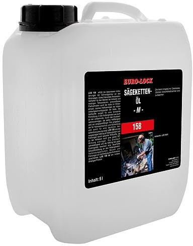 Huile pour scie a chaine EURO LOCK contenu: 5 litres