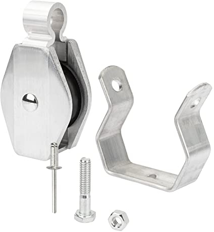 Kit de repuesto de polea de escalera de extensión 31-12, compatible con escaleras de extensión de aluminio y fibra de vidrio de la marca Werner