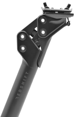Redshift ShockStop PRO Race Bike Suspension Seatpost, Bicycle Shock-Absorber, Gravel, Road Bike Components, 350mm
