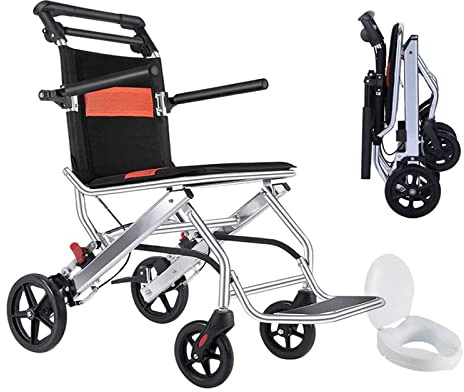 Máquina De Desplazamiento De Silla De Ruedas Móvil Cómoda Y Plegable De Aluminio Portátil Para Exteriores Máquina De Desplazamiento De Silla De Ruedas Móvil Cómoda Para Viajes De Embarque Ultraligera