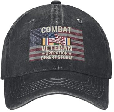 Baseball Mützen Kampfveteran Der Operation Desert Storm Kappe Baseball Soft Trucker Cap Leichte Schirmmütze Für Outdoor-Aktivitäten Wandern Reisen