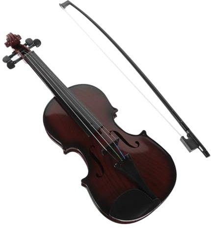FUNNETOYU Kleiner Geige Musikspielzeug für Kinder Einfach zu Spielen Pädagogische Geige Spielzeug Musik Violine Kleinkind