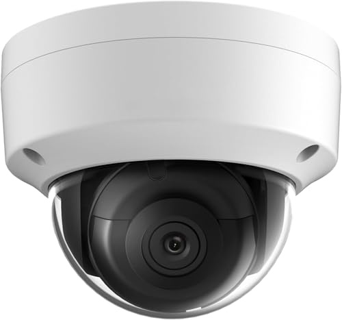 DS-2CD2183G2-I 4K 8MP AcuSense Vandal Caméra IP PoE dôme fixe extérieur 4 mm grand angle 3 axes WDR, IP67, IK10
