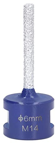 Diamond Finger Bit M14 Thread Diamond Milling Bit Vacuum Brazing Welding Milling Cutter for Porcelain Tile Marble Granite