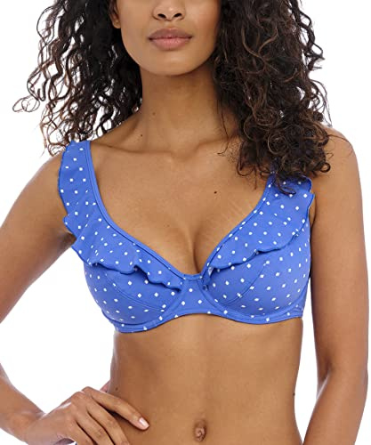 Freya Women's Jewel Cove Underwire High Apex Bikini Top Azure