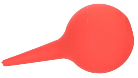 SOLUSTRE Ohrreinigungsball aus Gummi Rot für Ohrhygiene und Elektronik Geeignet für Kinder und Ältere