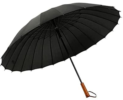 REEKOS Sturmfest Regenschirm Regenschirme Regenschirm Mit Geradem Griff, Winddichter Regenschirm, Wasserdicht, Kompakt, Lang, Golfschirm Für Männer Und Frauen, Outdoor-Reisen Schirm Stark (Color : E)