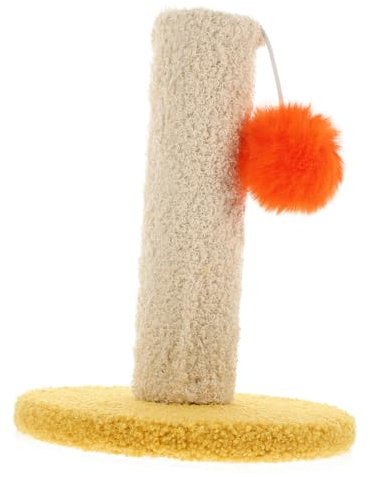 Yardwe Vertical Scratching Post Für Katzen Wiederverwendbarer Kratzbaum Für Kätzchen Mit Stabiler Basis Und Einfachem Krallenpflege Und Möbel Schutz