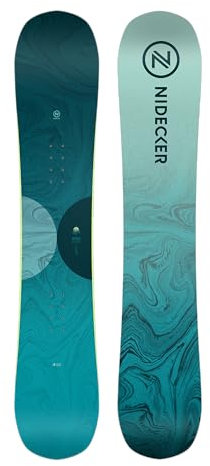 Nidecker Elle Directional Twin Women Snowboard, Blue, 139