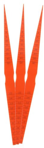 HAWILLOSCH 3pezzi Spessimetri Lamelle Per Carrozzeria Auto Misuratore Preciso Di Fughe e Spessori Per Porte Cofano e Pannelli Strumento Durevole Per Ispezione e Controllo Superfici