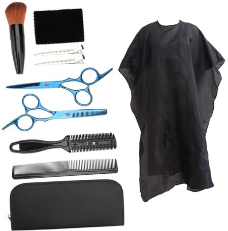 FRCOLOR 10stücke Haarschneideschere Set Mit Haushaltsscheren-set Werkzeug Zum Ausdünnen Von Haaren Für Professionelle Friseursalons Hause