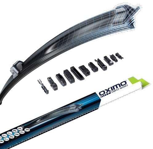 MOTOS Scheibenwischer Set für Toyota Aygo B10 02.2005-12.2014 - Modernste Konstruktion, scheibenwischer vorne, Extrem leise, Langlebig & Wetterfest, TÜV & REACH Zertifiziert