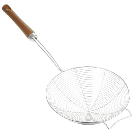 GALPADA 1pezzi Colino Rete in Acciaio Inossidabile Cucchiaio Schiumarola Scolapasta Da Cucina Utensile Multifunzione Per Zuppe e Verdure Per Appenderlo e Per Cucinare e Alimenti
