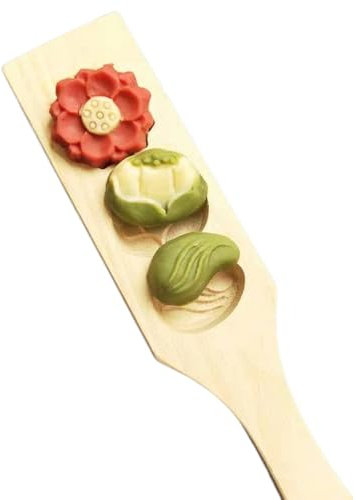 Moules à biscuits en bois pour la cuisson – Moule à gâteau de lune – Moule à gâteau de lune chinois – Tampon à biscuits de lune pour muffins, moule à chocolat, tampons à tarte, pâte à beurre