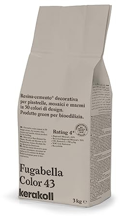 Kerakoll Fugabella Color Grout 3kg, 50 Colours (43, 3kg Bag)