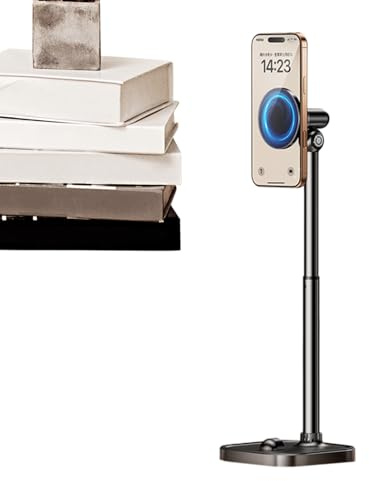 Telefonhållare för Skrivbord Magnetisk Vinkel Höjd Justerbar Tillbehör