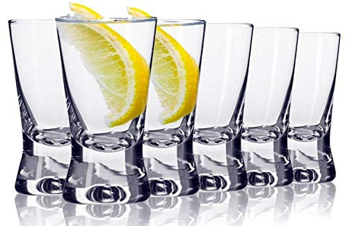KROSNO Basic 6 Shot Vodka Glasses x 25 ml