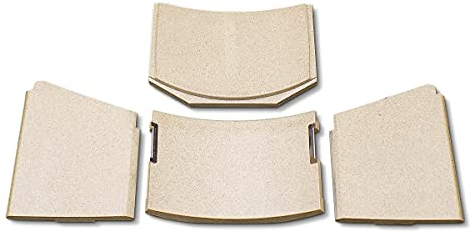 Feuerraumauskleidung für Contura 51 Kaminöfen - Vermiculite - 4-teilig