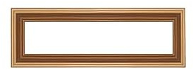 Nordlinger Pro - Encadrement Mouluré Pré-Découpées en Bois FSC 100% – Décoration porte et mur – 790504 – 20 x 60 cm