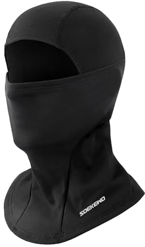 SoeKewo Sturmhaube Winter Balaclava Warme Fleece Skimaske Atmungsaktive Sturmmaske für Motorrad Fahrrad Skifahren Herren und Damen
