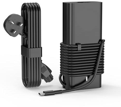 SKOTSLYE 65W USB C Laptop Charger Comaptible with Dell Latitude/XPS | Compatible with Latitude 5420/5520/5320/5430/5290/7410/7420/3400/3500/7200 2-in-1 XPS 13 9350/9380/9360 Type-C fast charging